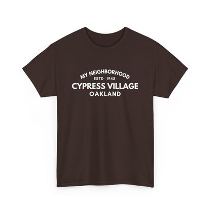 Cypress Village - Oakland - Unisex Cotton Tee