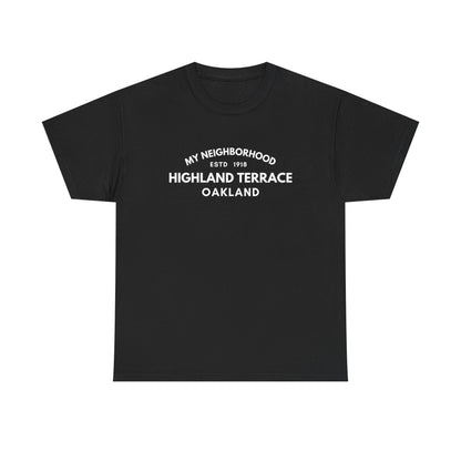Highland Terrace - Oakland - Unisex Cotton Tee
