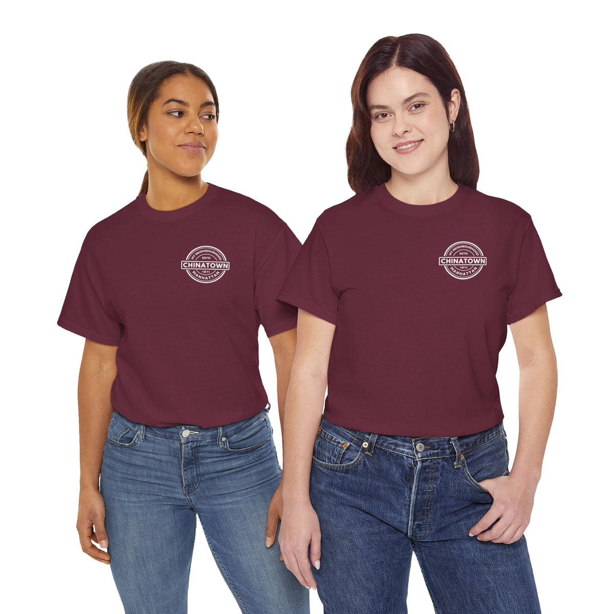 Chinatown - Manhattan - Unisex Cotton Tee