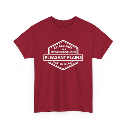 Pleasant Plains - Staten Island - Unisex Cotton Tee