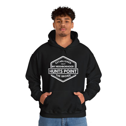 Hunts Point - The Bronx - Unisex Heavy Blend Hooded Sweatshirt