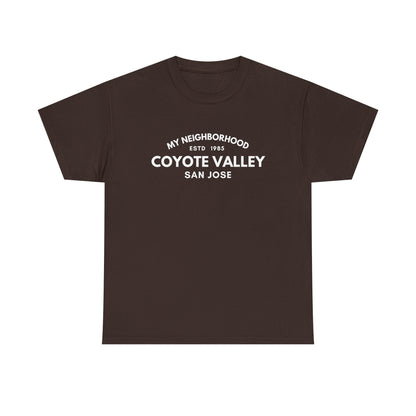 Coyote Valley - San Jose - Unisex Cotton Tee