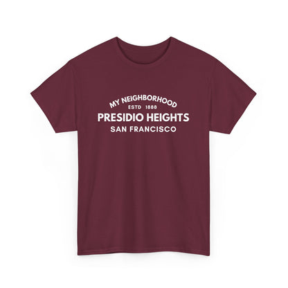 Presidio Heights - San Francisco - Unisex Cotton Tee