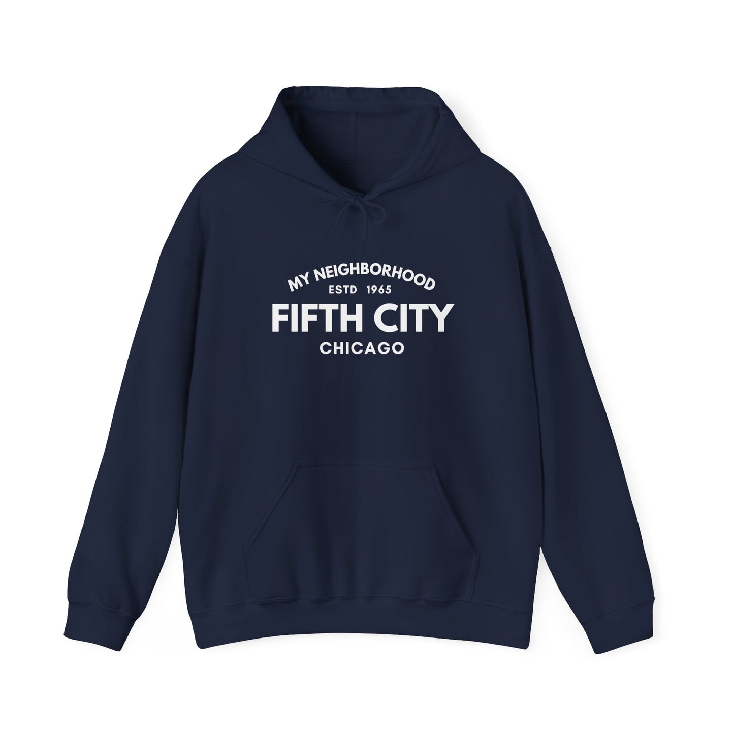 Fifth City - Chicago - Unisex Heavy Blend Hooded Sweatshirt