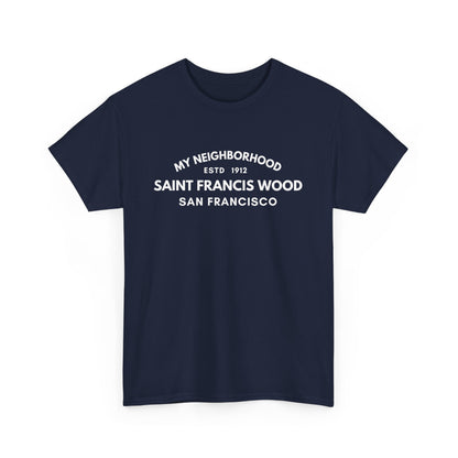Saint Francis Wood - San Francisco - Unisex Cotton Tee