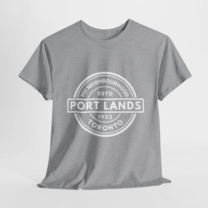 Port Lands - East End Toronto - Unisex Cotton Tee