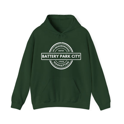 Battery Park City - Manhattan - Unisex Heavy Blend Hooded Sweatshirt