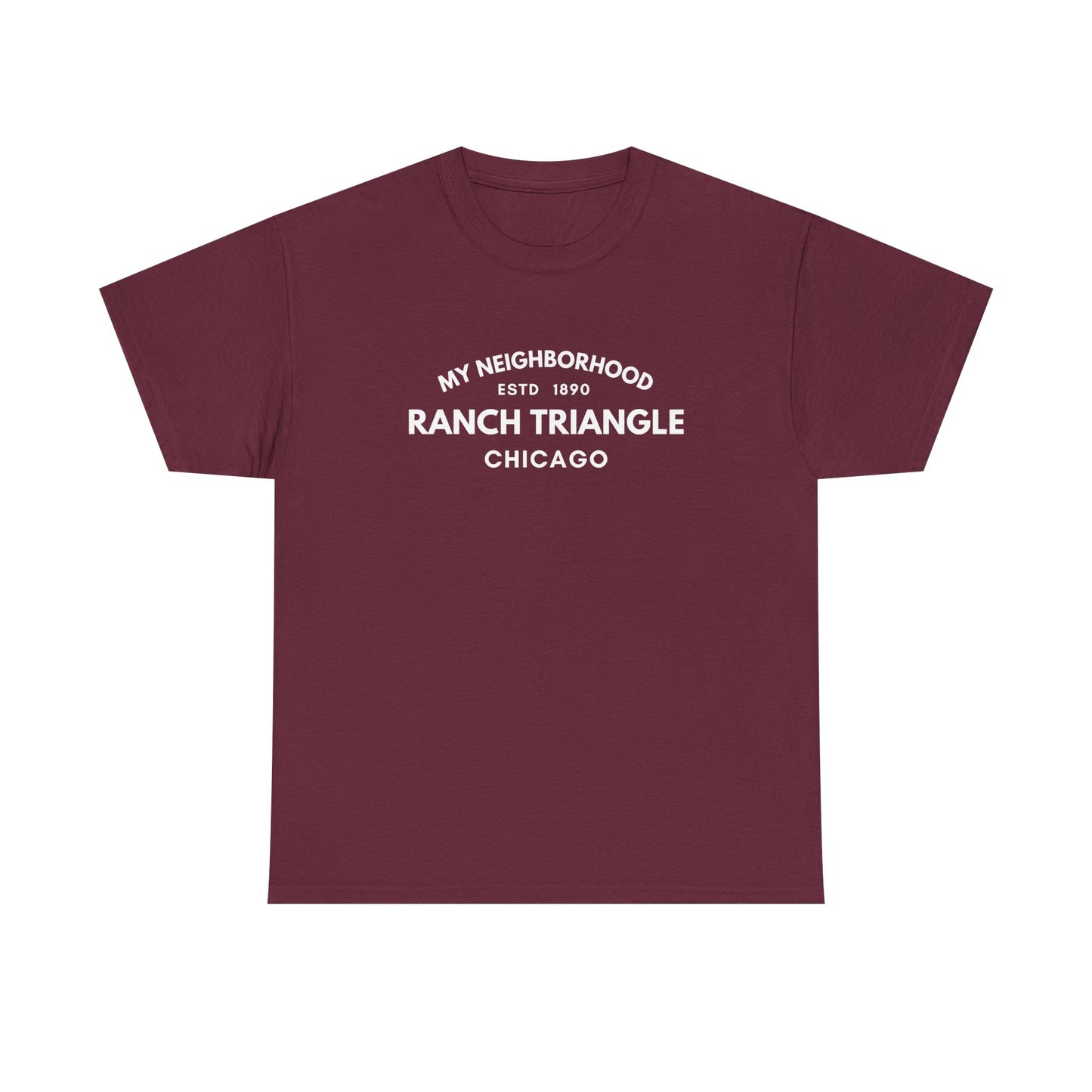 Ranch Triangle - Chicago - Unisex Cotton Tee