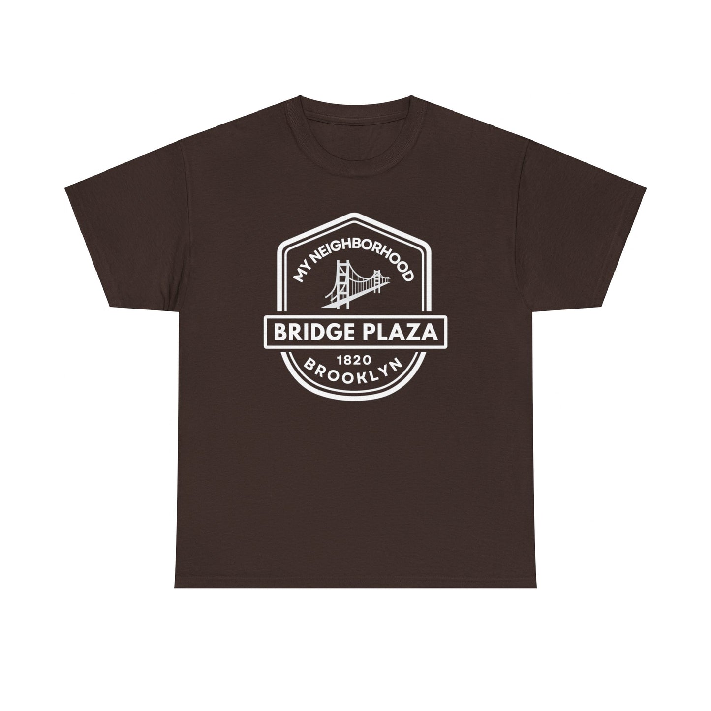 Bridge Plaza - Brooklyn - Unisex Cotton Tee