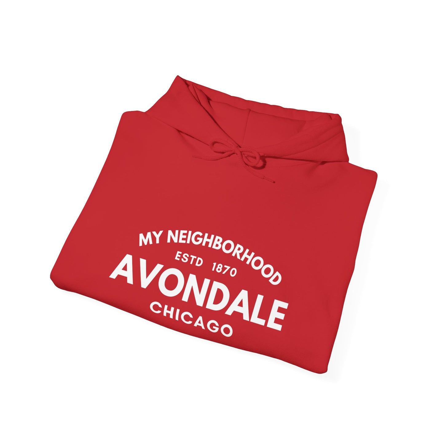Avondale - Chicago - Unisex Heavy Blend Hooded Sweatshirt