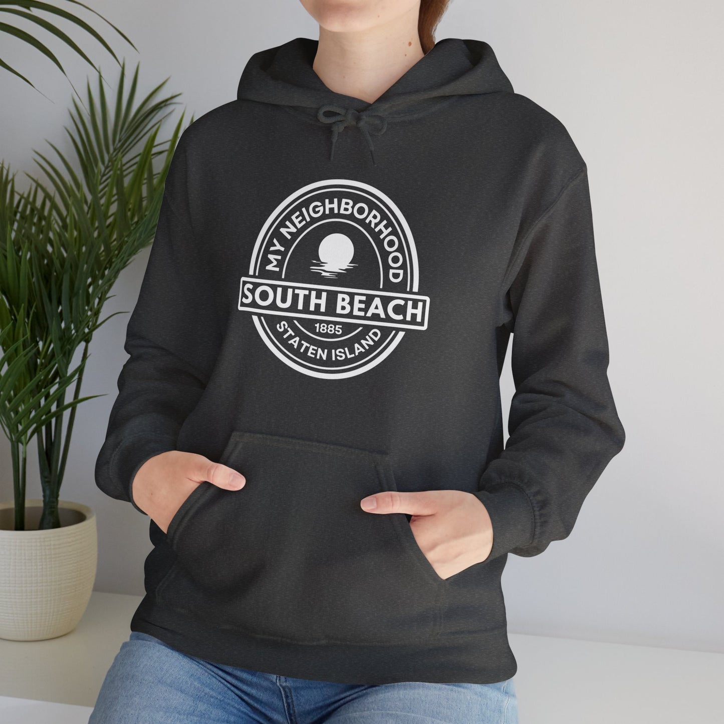 South Beach - Staten Island - Unisex Heavy Blend Hooded Sweatshirt
