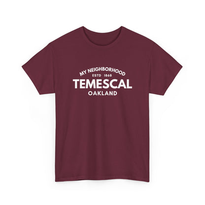 Temescal - Oakland -Unisex Cotton Tee