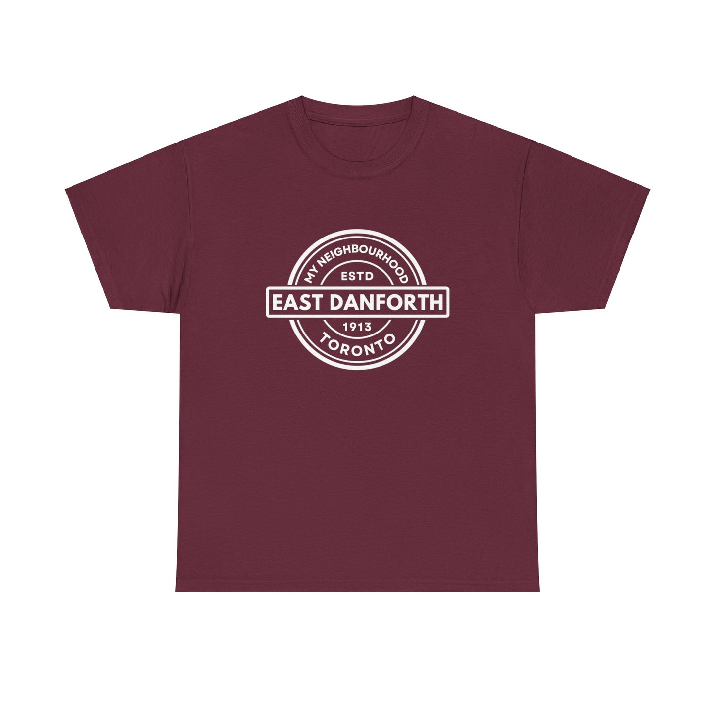 East Danforth - East End Toronto - Unisex Cotton Tee