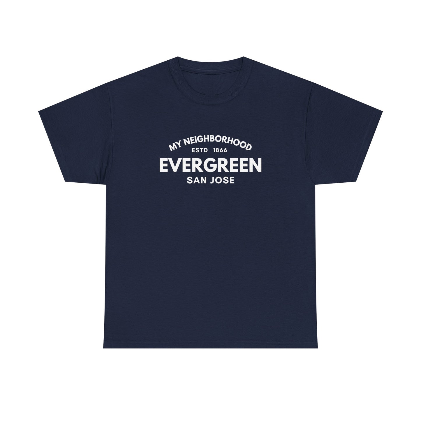 Evergreen - San Jose - Unisex Cotton Tee