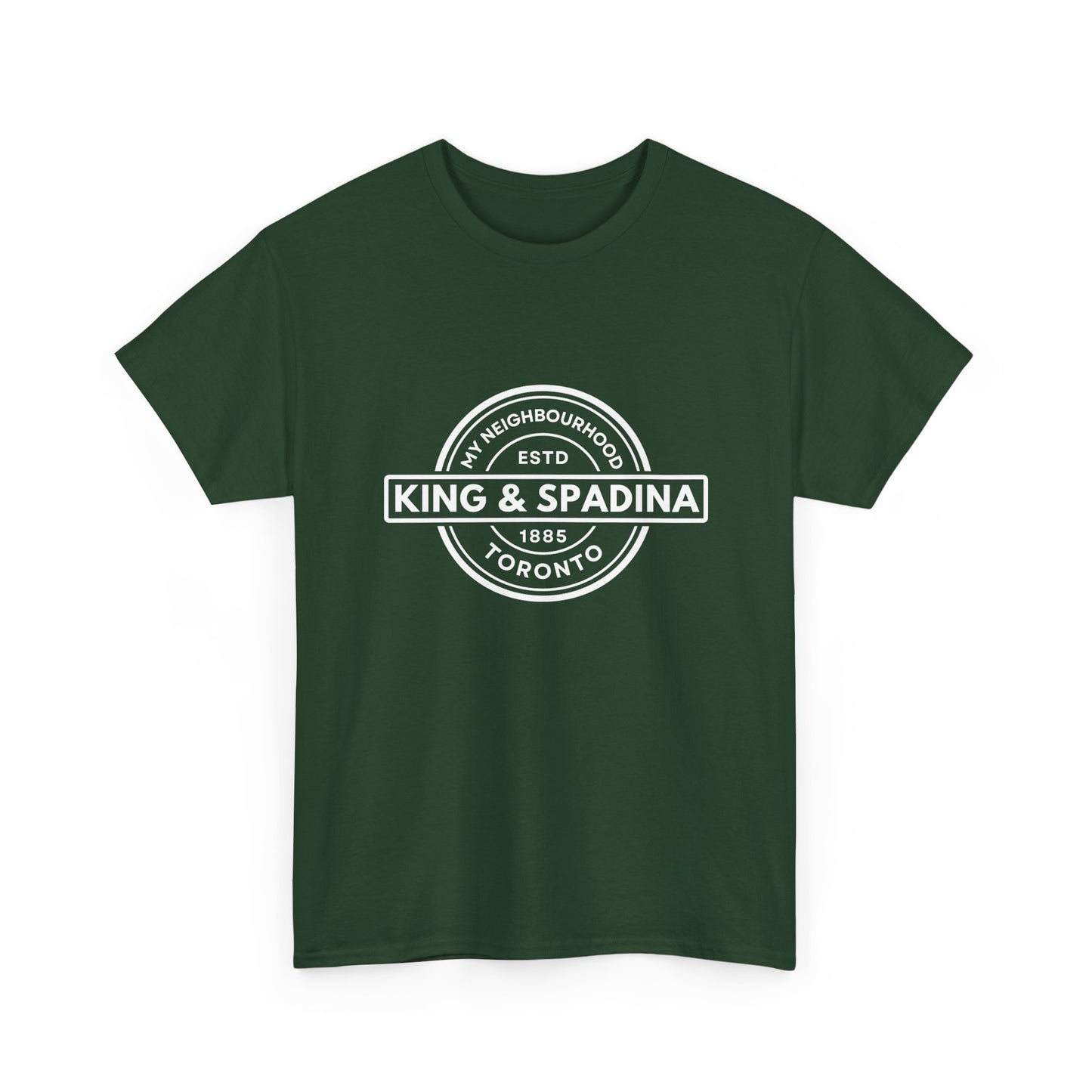 King & Spadina - Central Toronto - Unisex Cotton Tee