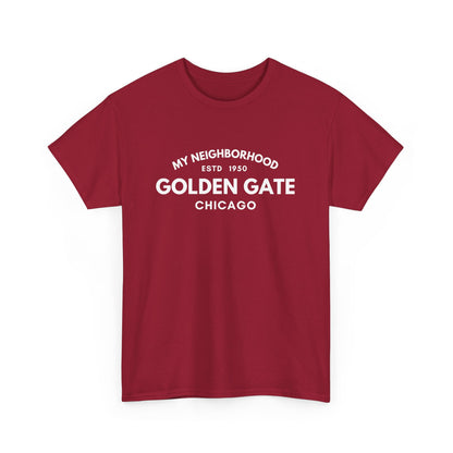 Golden Gate - Chicago - Unisex Cotton Tee