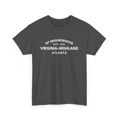 Virginia-Highland - Atlanta - Unisex Cotton Tee