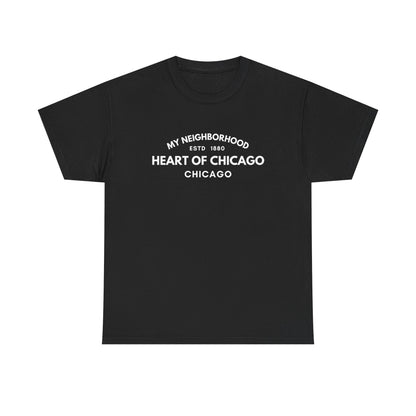 Heart of Chicago - Chicago - Unisex Cotton Tee