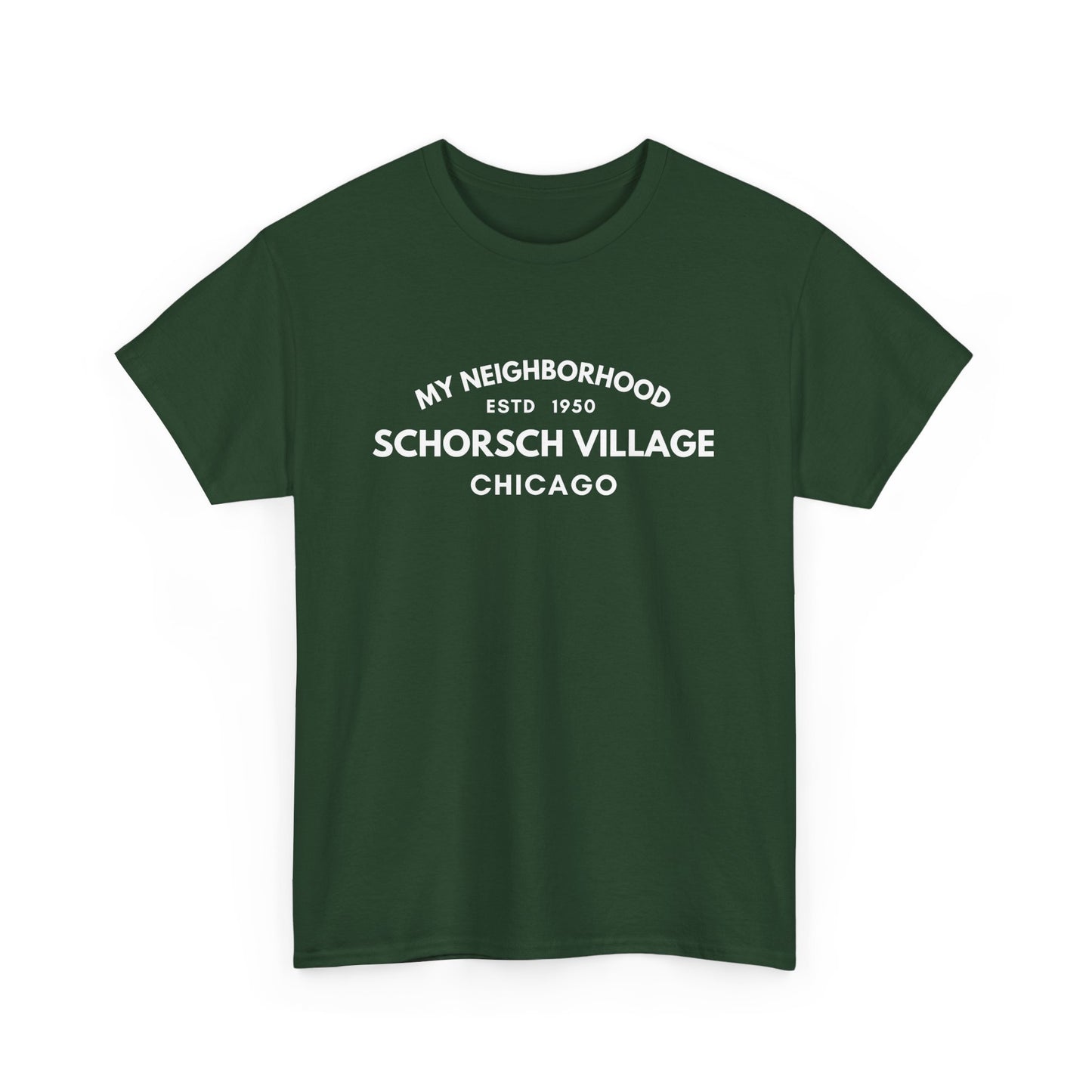 Schorsch Village - Chicago - Unisex Cotton Tee