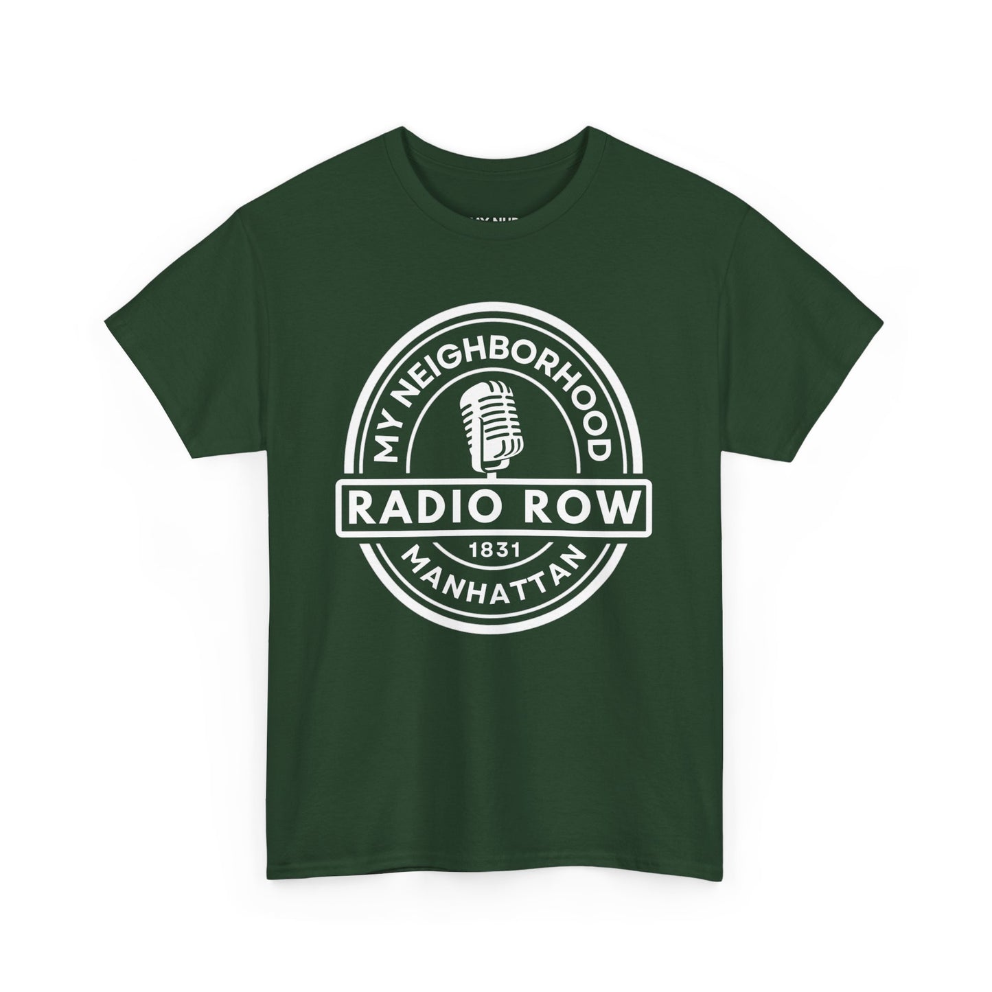 Radio Row - Manhattan - Unisex Cotton Tee