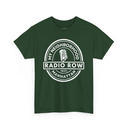 Radio Row - Manhattan - Unisex Cotton Tee