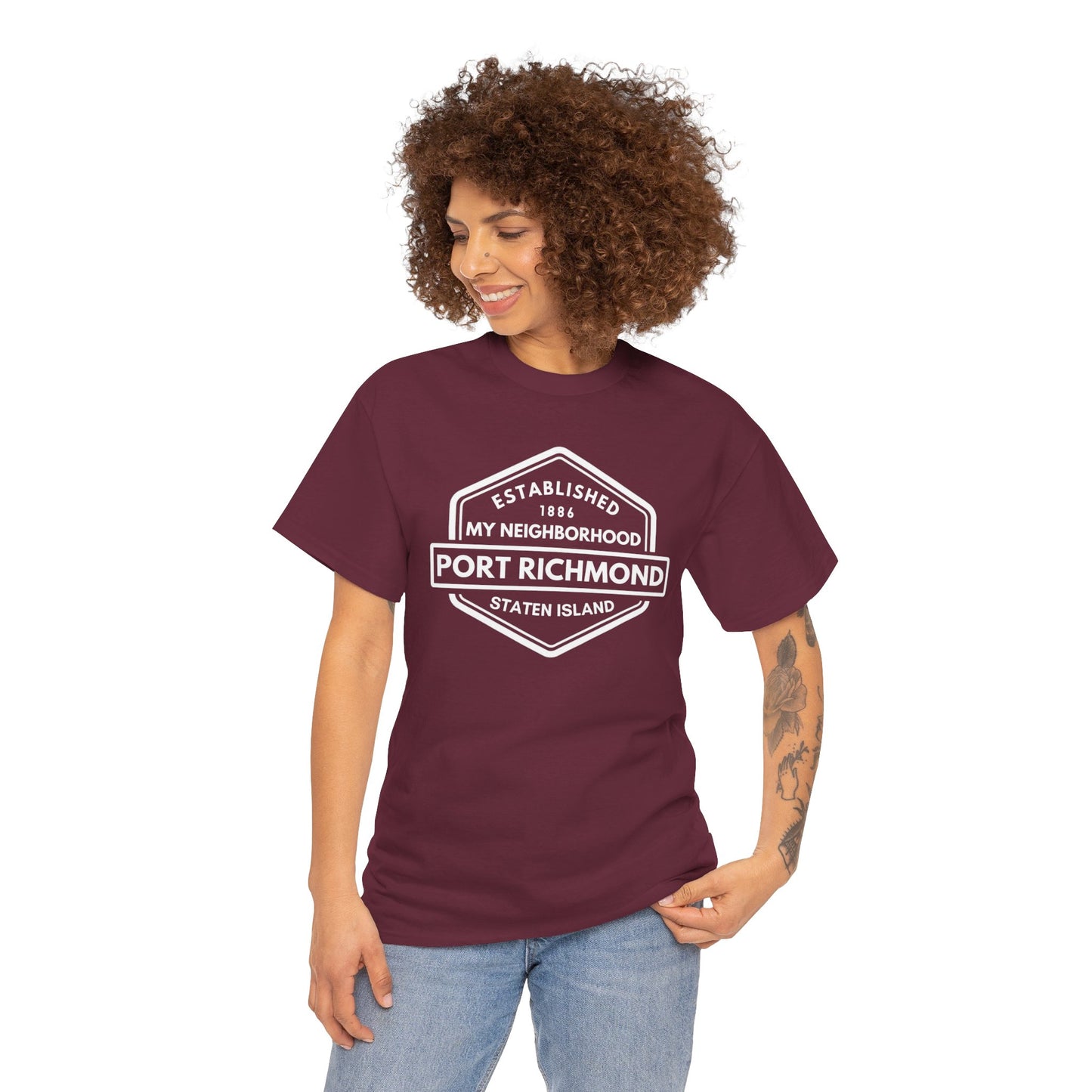 Port Richmond - Staten Island - Unisex Cotton Tee