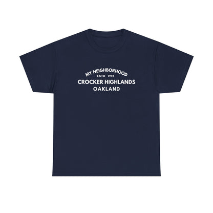 Crocker Highlands - Oakland - Unisex Cotton Tee
