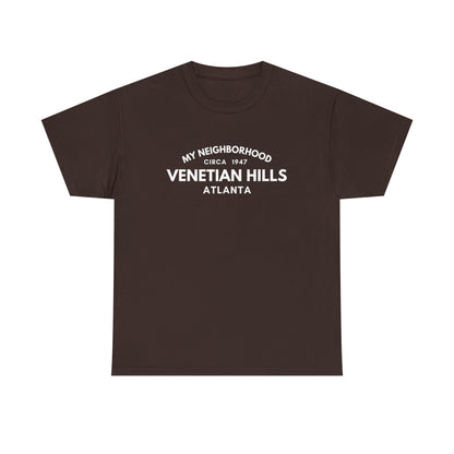 Venetian Hills - Atlanta - Unisex Cotton Tee