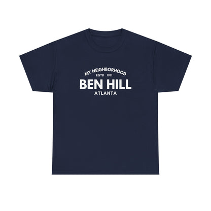 Ben Hill Atlanta - Unisex Cotton Tee