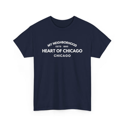 Heart of Chicago - Chicago - Unisex Cotton Tee