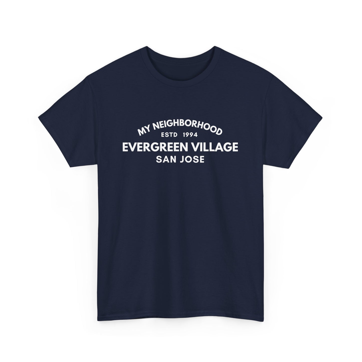 Evergreen Village - San Jose - Unisex Cotton Tee