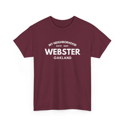 Webster - Oakland - Unisex Cotton Tee