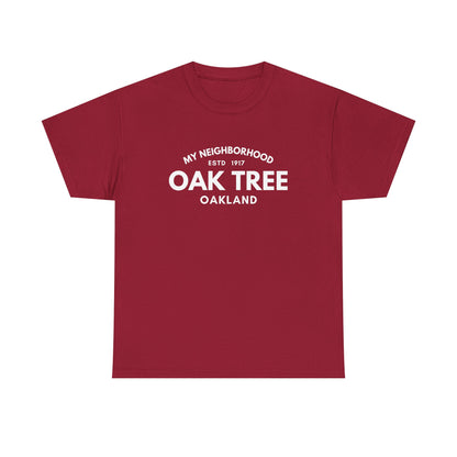 Oak Tree - Oakland - Unisex Cotton Tee