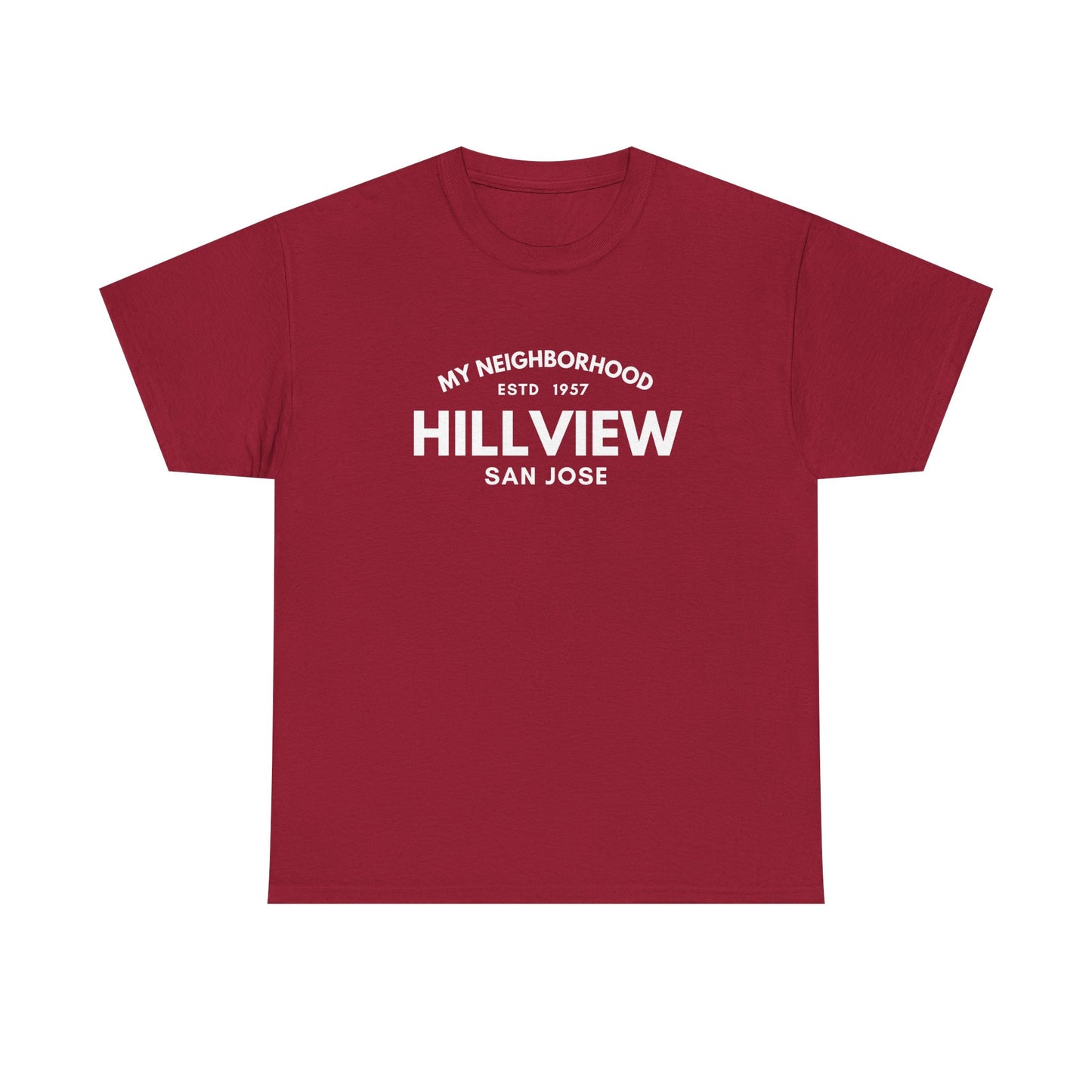 Hillview - San Jose - Unisex Cotton Tee