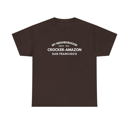 Crocker-Amazon - San Francisco - Unisex Cotton Tee