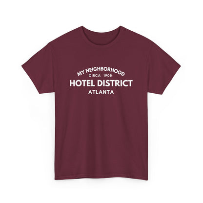 Hotel District - Atlanta - Unisex Cotton Tee