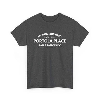 Portola Place - San Francisco - Unisex Cotton Tee