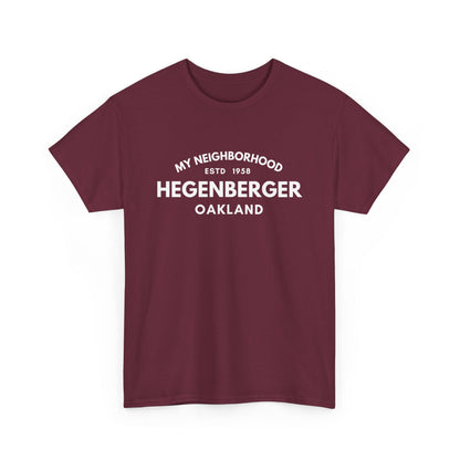 Hegenberger - Oakland - Unisex Cotton Tee