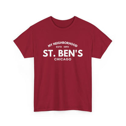 St. Ben's - Chicago - Unisex Cotton Tee