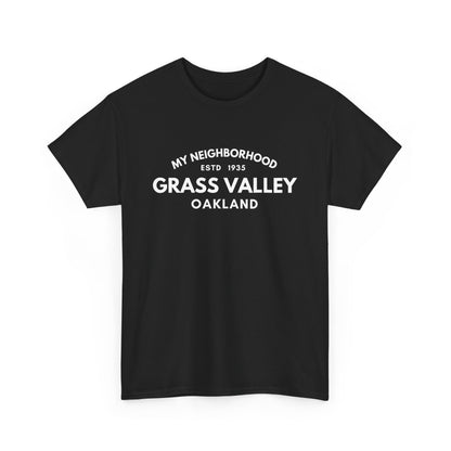Grass Valley - Oakland - Unisex Cotton Tee