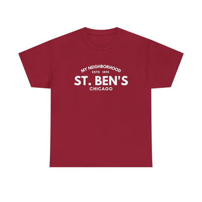 St. Ben's - Chicago - Unisex Cotton Tee
