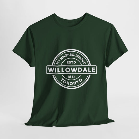 Willowdale - Central Toronto - Unisex Cotton Tee